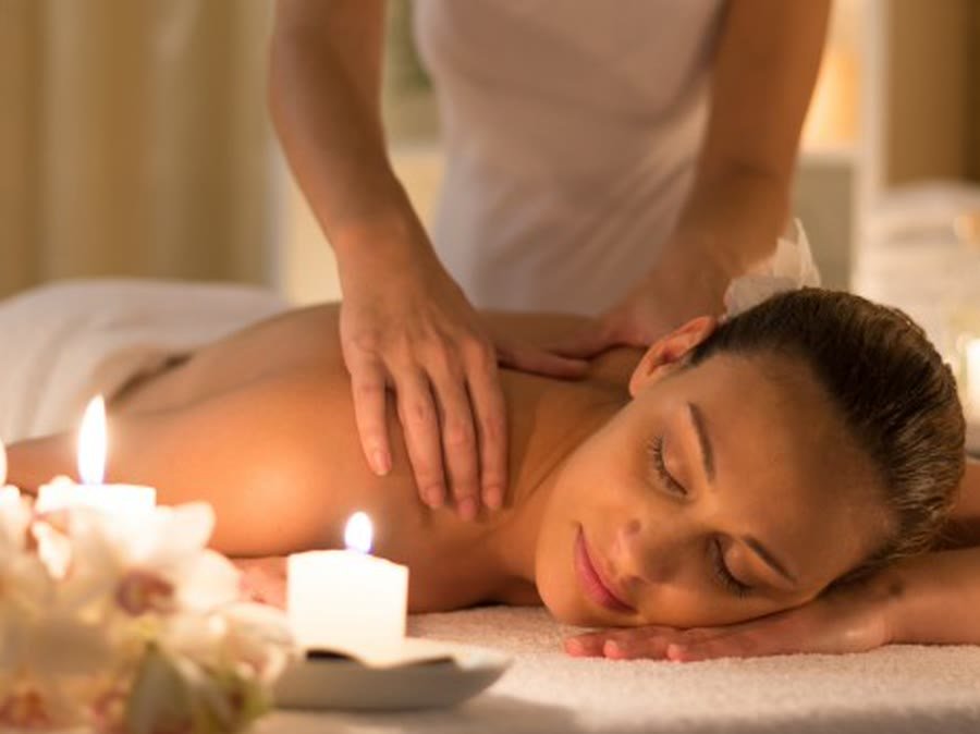 Relaxing Massage with natural essential oils at TerraLux SPA, Chisinau